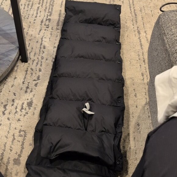 NWOT Lululemon Wunder Puff Scarf Black - Picture 5 of 7